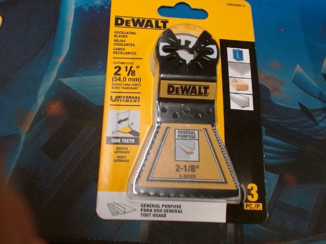 Oscillating blades 3pc neuf