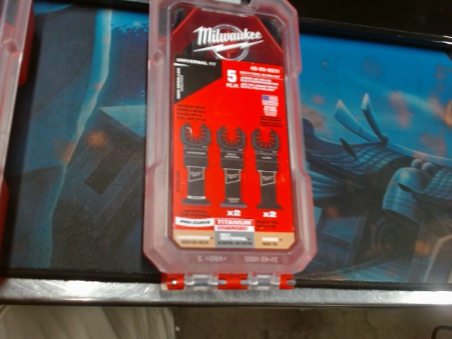 Multi-tool blade kit 5pc neuf