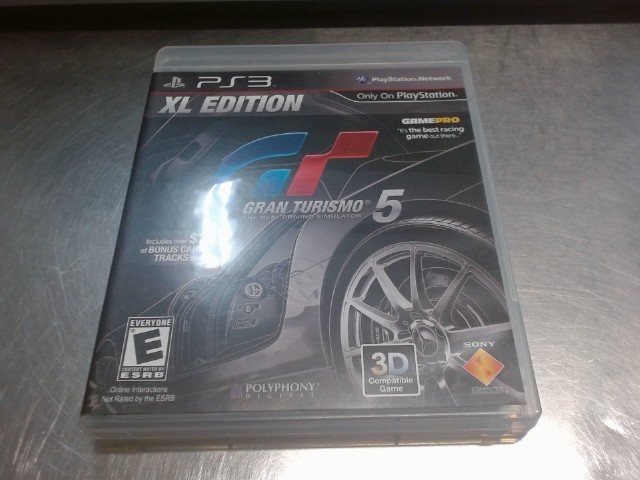 Gran turismo 5 xl edition