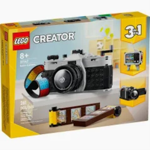 Lego camera photo retro