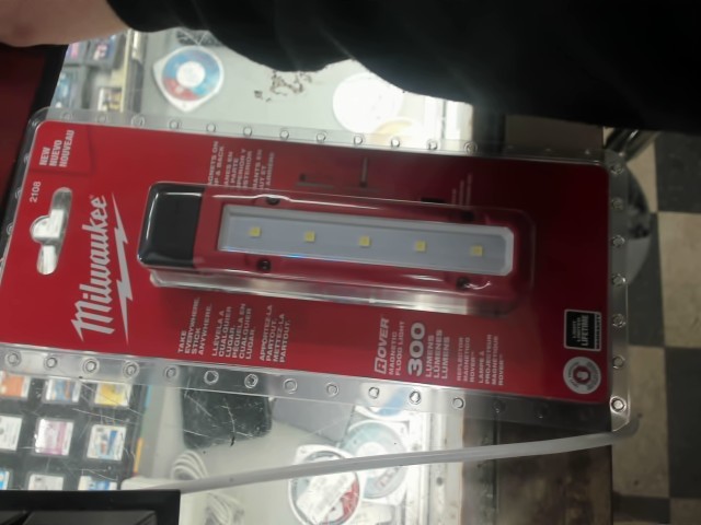 Magnetic flood light