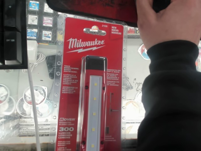 Magnetic flood light