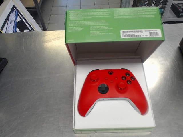 Manette serie x pulse red in box