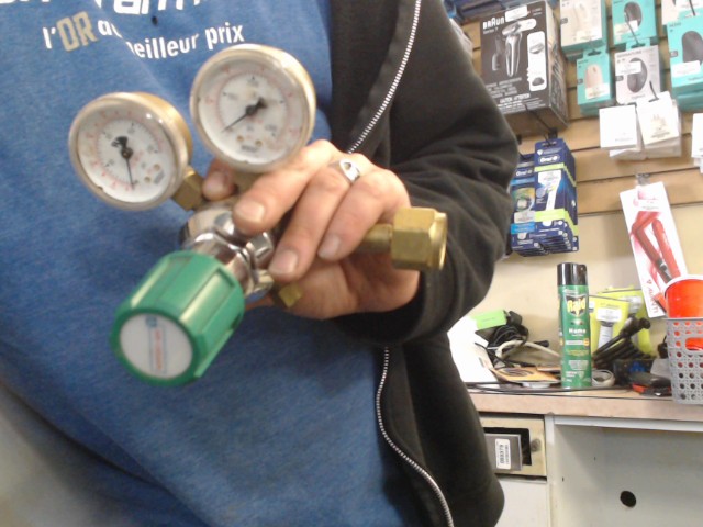 Kit gaz valve a precion regulataire osti
