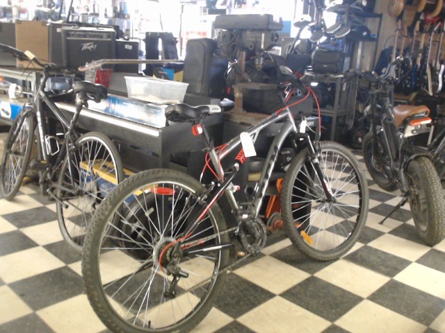 Montain bike grey and red
