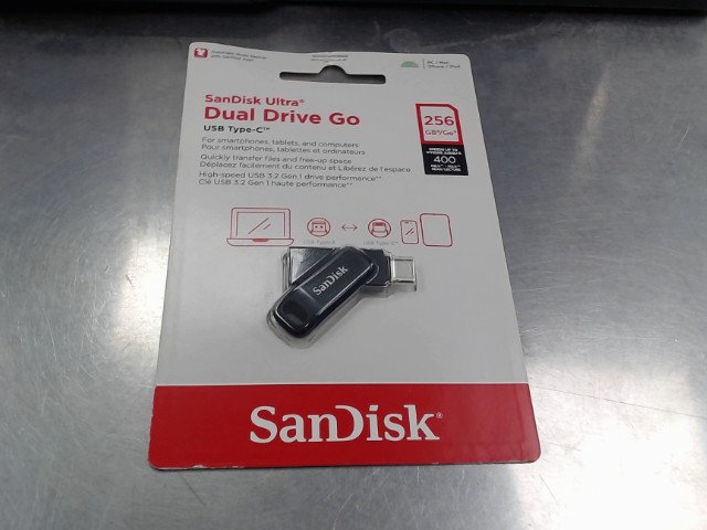 Sandisk ultra dual drive go 256gb 400mbp