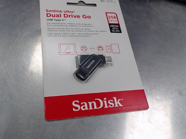 Sandisk ultra dual drive go 256gb 400mbp