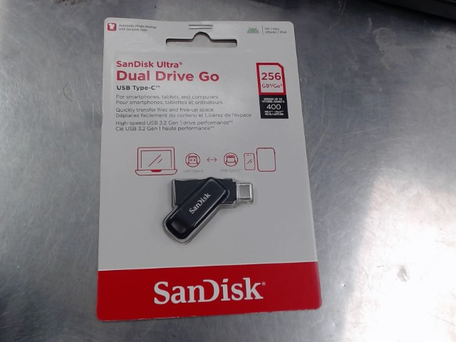 Sandisk ultra dual drive go 256gb 400mbp