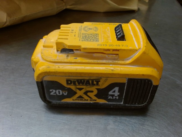 Batterie 4ah dewalt
