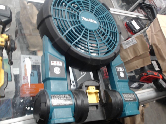 Ventilateur makita bleu