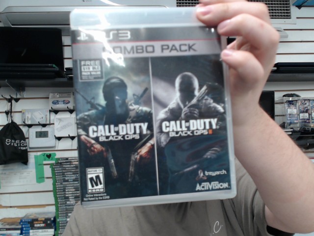 Call of duty black ops 1 et 2 combo pack