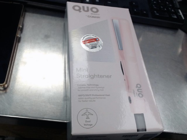Quo beauty conair mini straightener