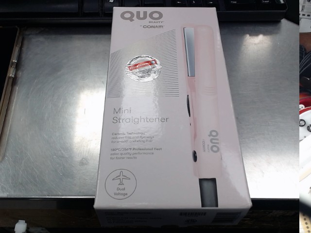 Quo beauty conair mini straightener new