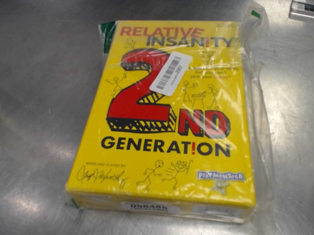 Relative insanity 2nd gen