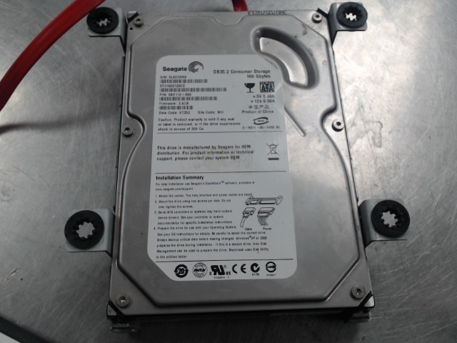 Disque dur externe de 160gb