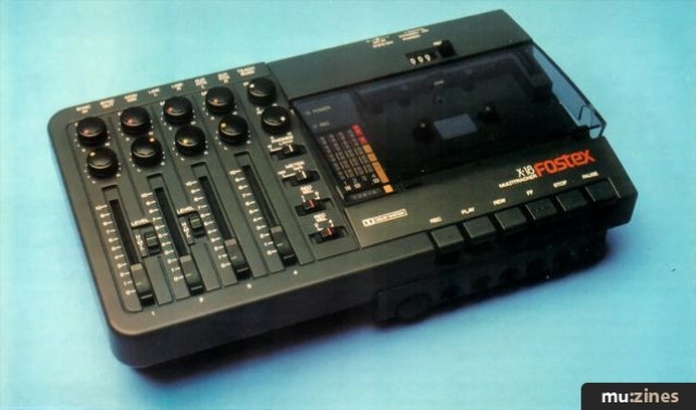 Audio recorder x-18 fostex avec plug