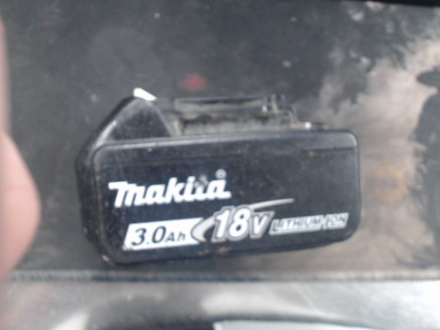 Makita 3.0ah battery used