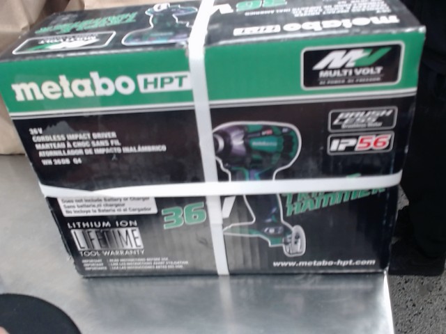 36v cordless impact driver new in box