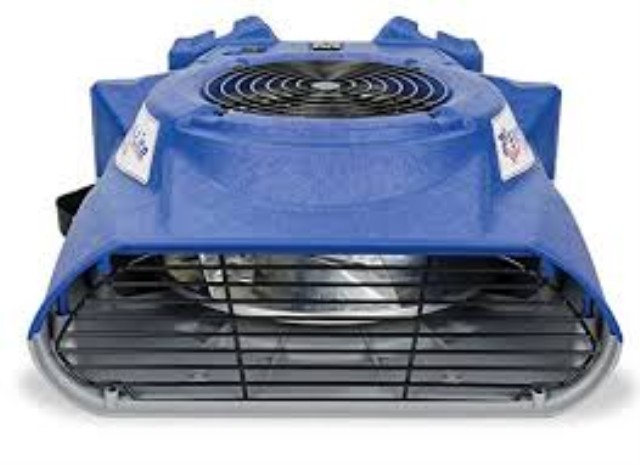 Blower bleu industriel