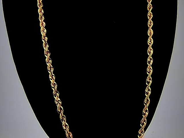 CHAINE TORSADE EN OR 10KT