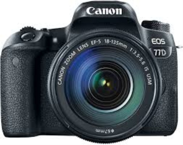 Canon eos 77d + lens