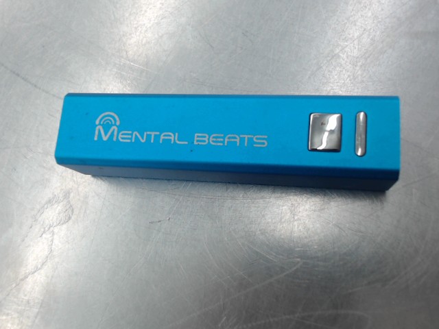 Powerbank rectangle bleu de 2600mah