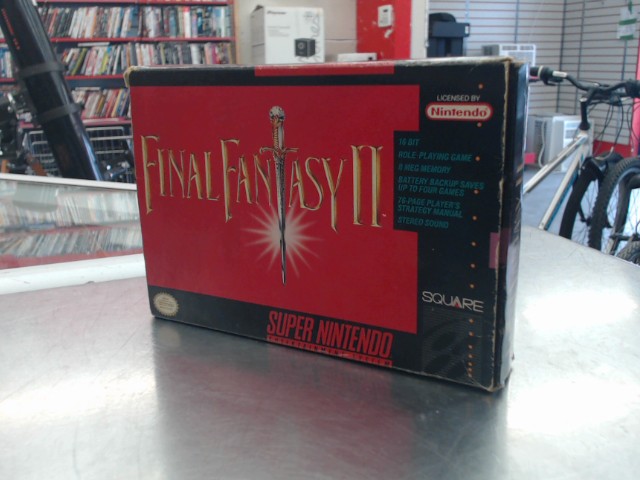 Final fantasy ii sur super nin