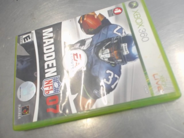Madden 07 xbox 360