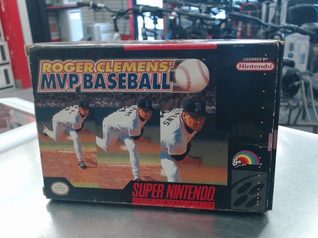 Roger clemens' mvp baseball cib