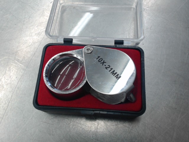 Loupe de poche 10x-21mm