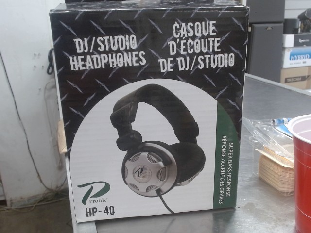 Ecouteur dj avec fil