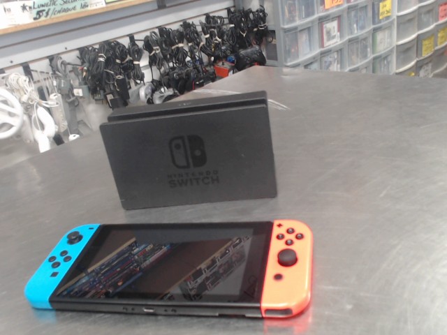 Console switch+joycon+dock no chargeur