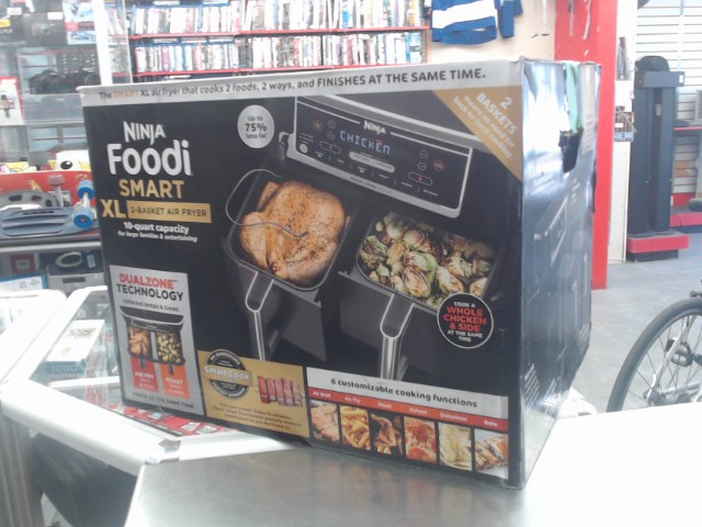 Air frier foodi smart xl 2-basket neuf