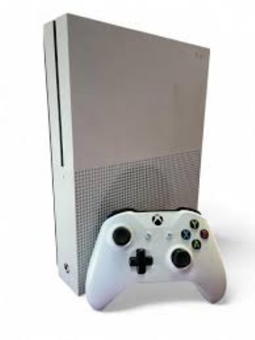 Xbox one s white avec acc and wires