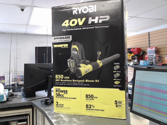 Backpack blower kit ryobi neuf en boite