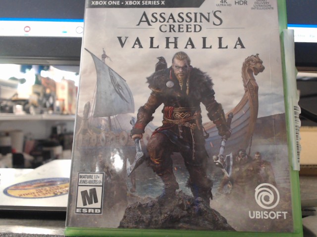 Assassins creed valhalla xbxo series x