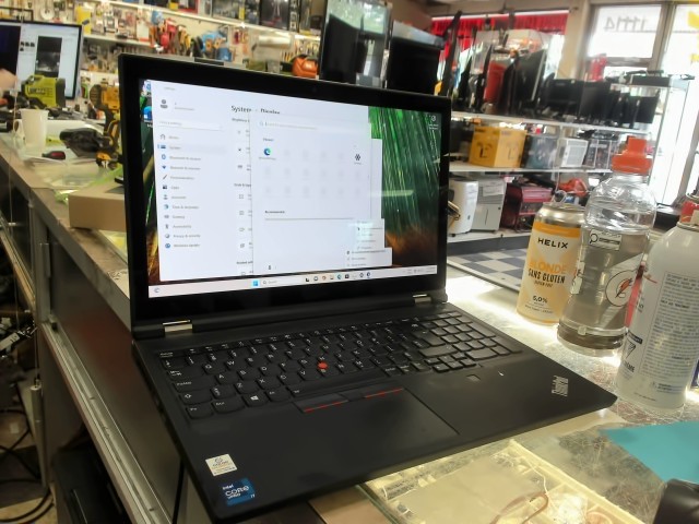 Thinkpad i7 11thgen 32gbram nvme rtxa200