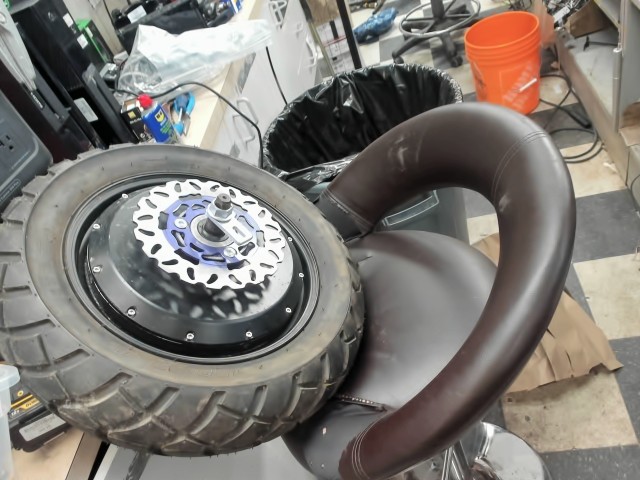 Roue motor 72v