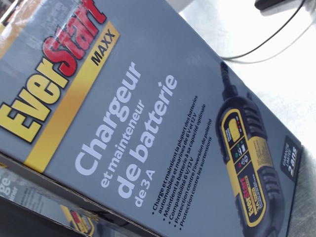 Chargeur et mainteneur de batterie 3amp