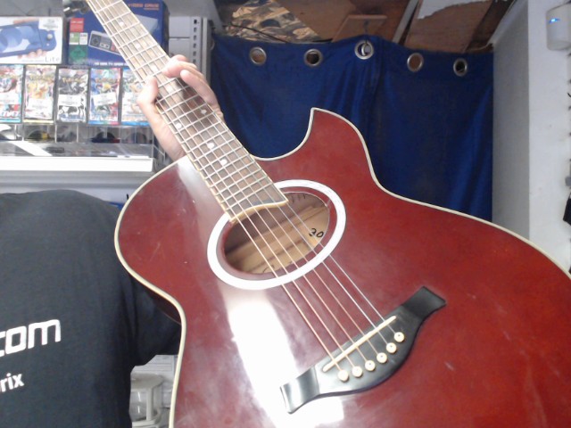 Gk s39c guitar rouge 6 corde