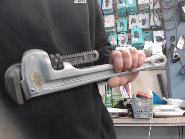 Pipe wrench alu 18in