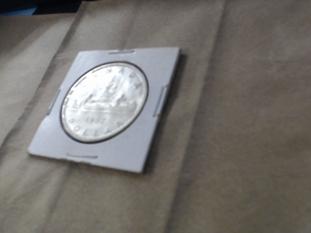 Silver coin canada dollar