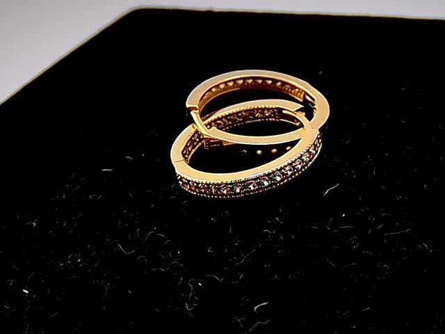 BOUCLES D OREILLES EN OR 10KT