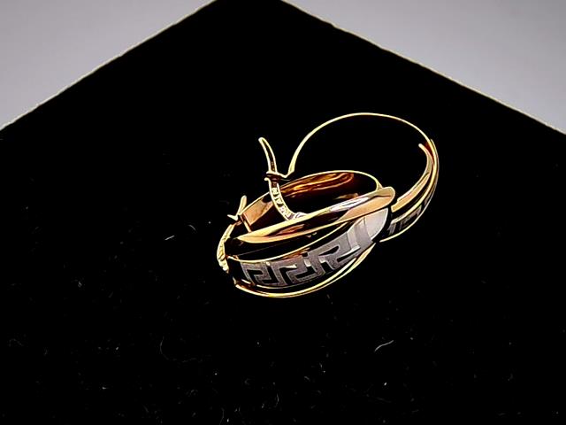 BOUCLES D OREILLES EN OR 10KT