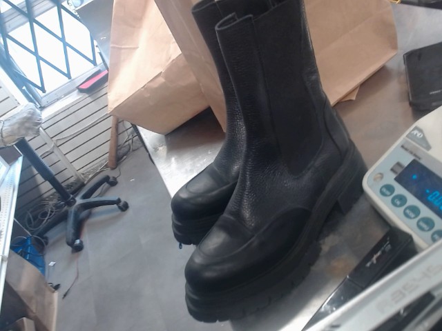 Black boots
