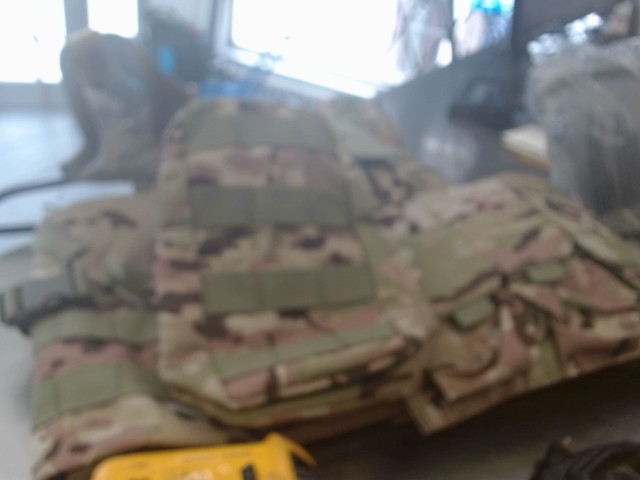 Chest piece arm� paint ball