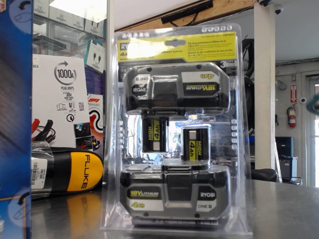 2-pack batterie 4ah