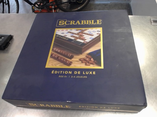 Jeu scrabble edition de luxe