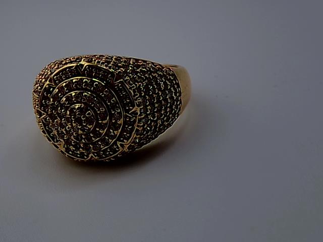 BAGUE EN OR 10KT AVEC DIAMANTS