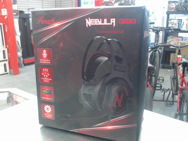 Casque gaming rgb usb 7.1